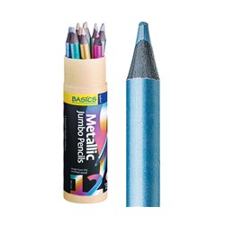 Metallic Jumbo Pencils Pkt of 12_2